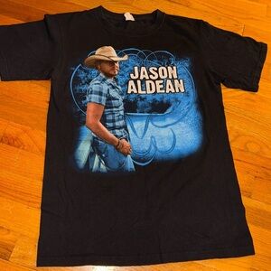 2011 Jason Aldean Concert T-Shirt My Kinda Party Tour Graphic Country Music SM